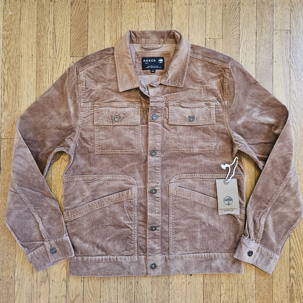 Arbor Tan Lightweight Shirt Jacket